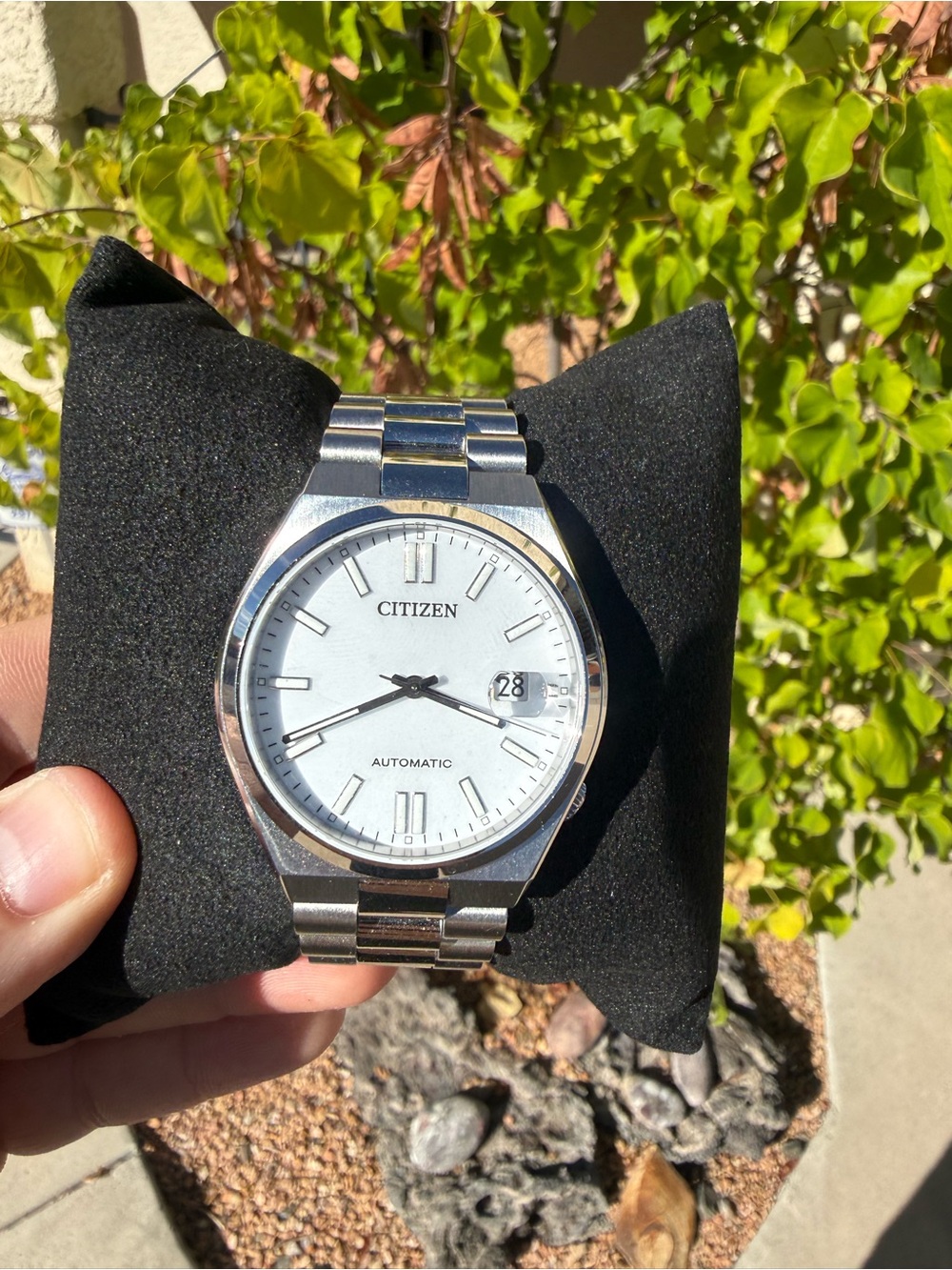 citizen tsuyosa white dial